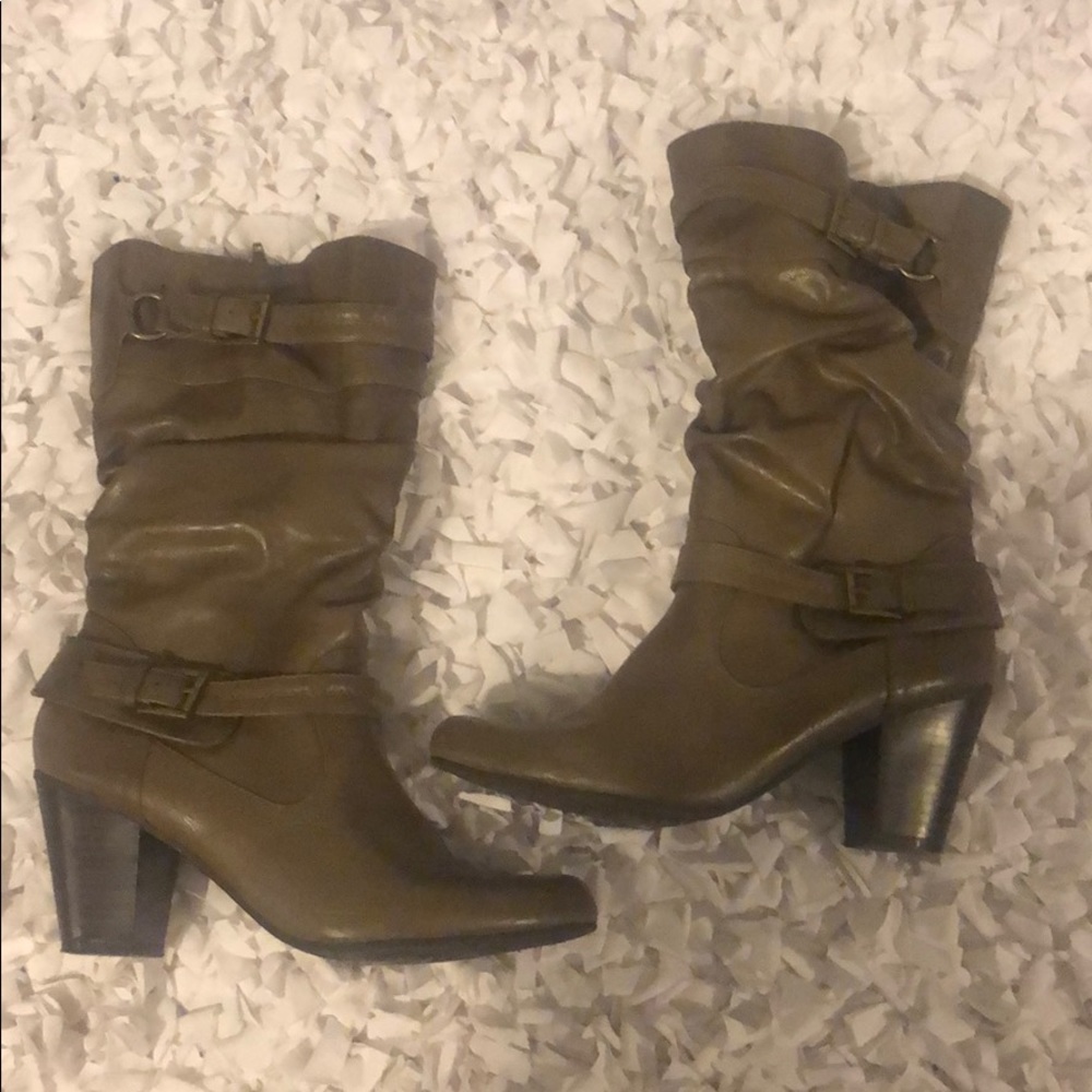 Slouch Western Style Boots